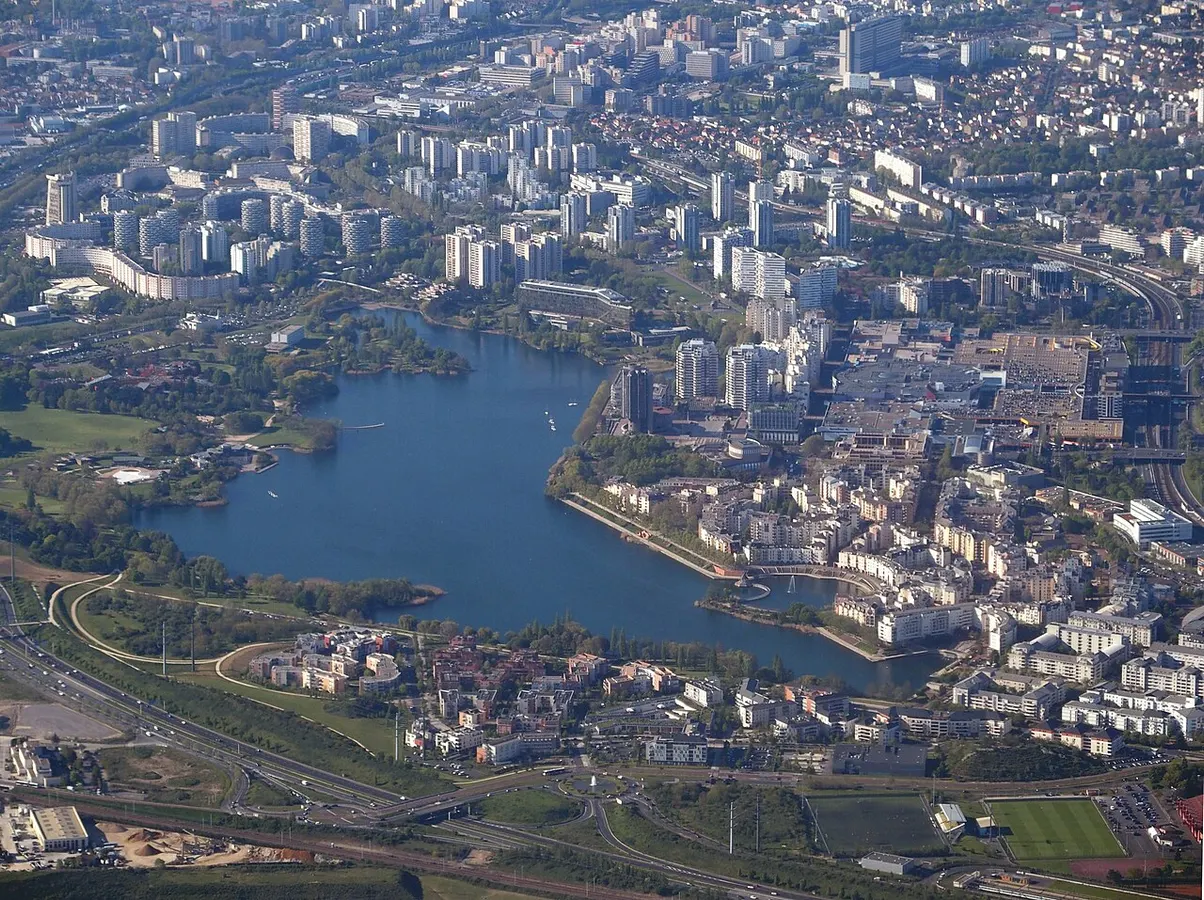Vue de Créteil, préfecture du Val-de-Marne