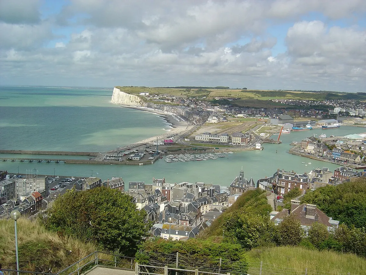 Vue de Le Tréport