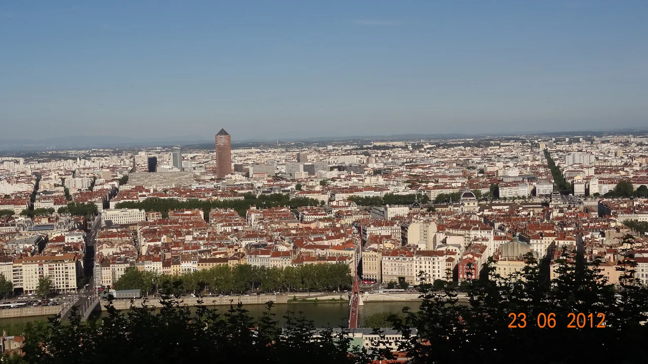 Vue de Lyon