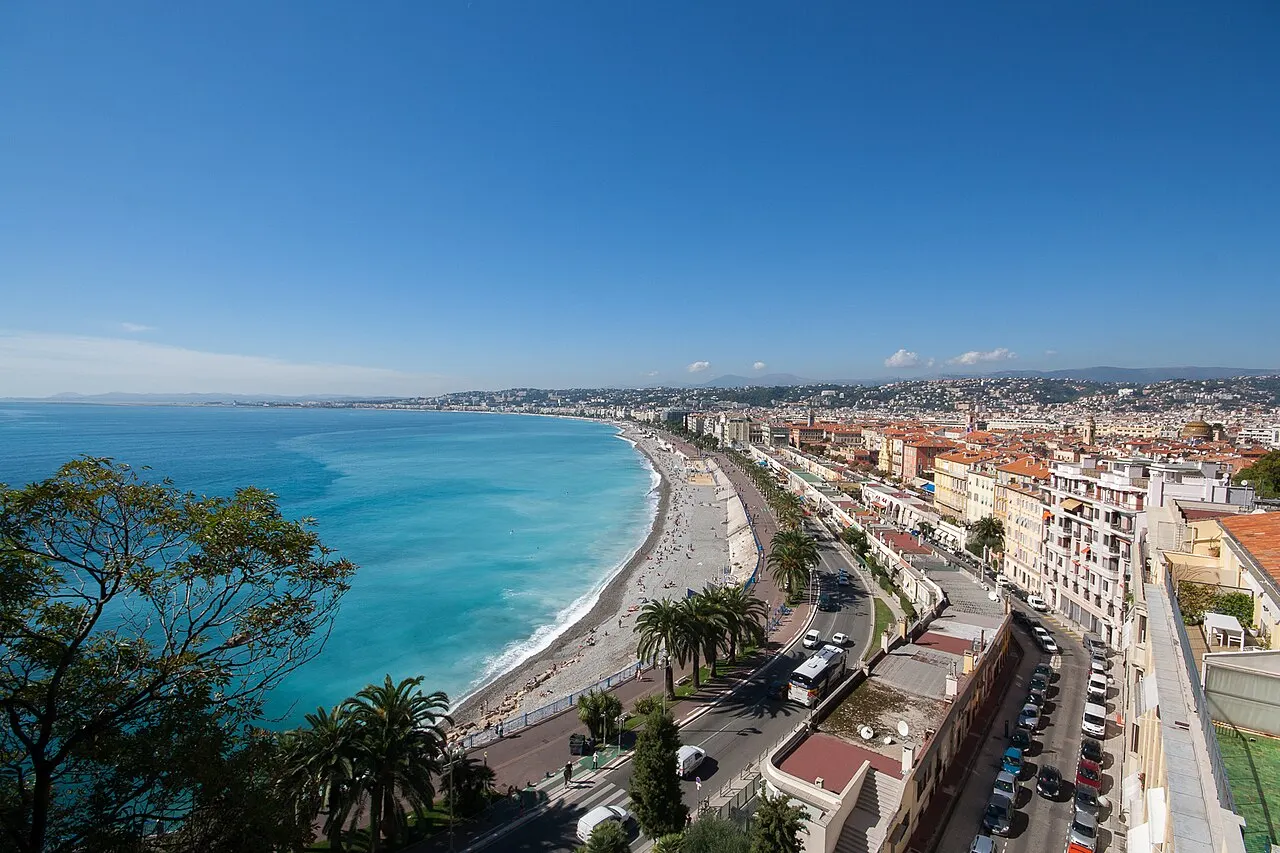 Vue de Nice, préfecture des Alpes-Maritimes