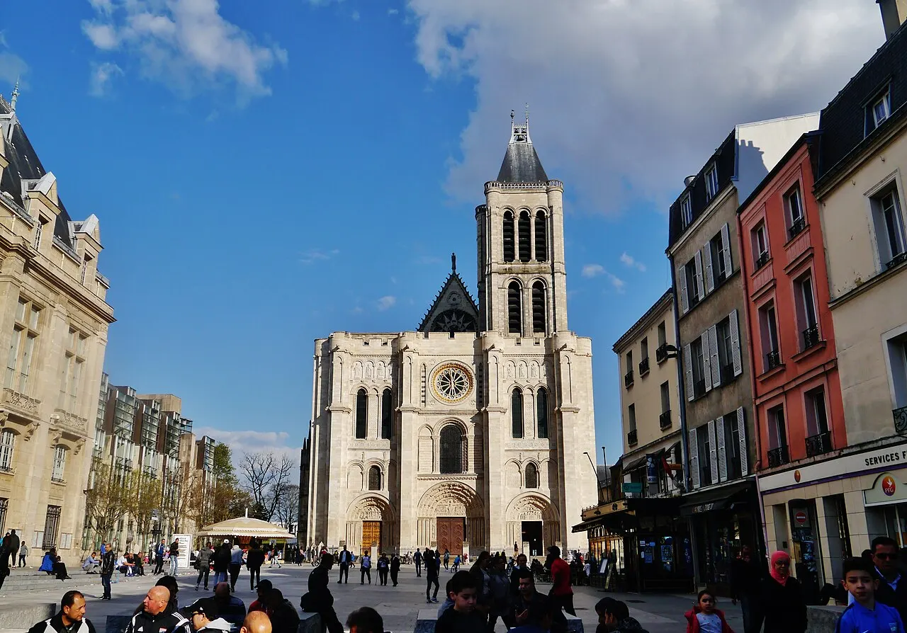 Vue de Saint-Denis, plus grande ville de Seine-Saint-Denis
